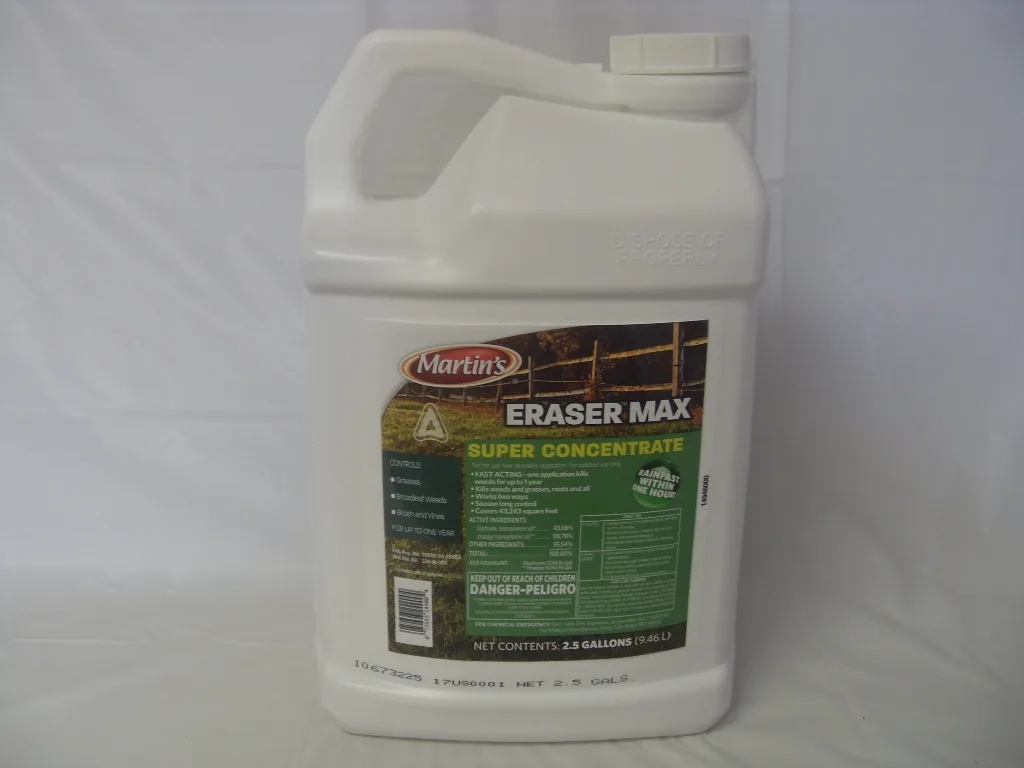 Eraser Max Super Concentrate Herbicide - Qt - Gal - 2.5 Gal