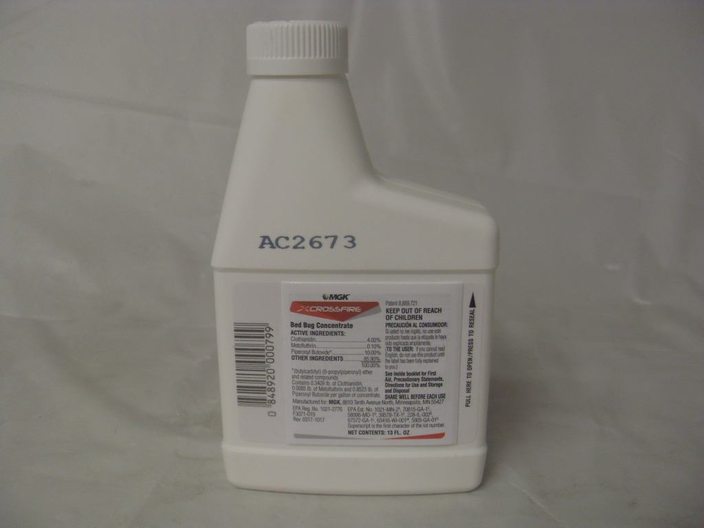 Crossfire Bed Bug Concentrate - 13 - 130 Oz