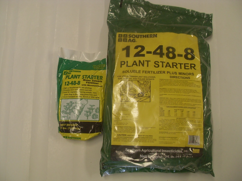 Plant Starter 12-48-8 Soluble /w Micro - 3 - 25 Lb