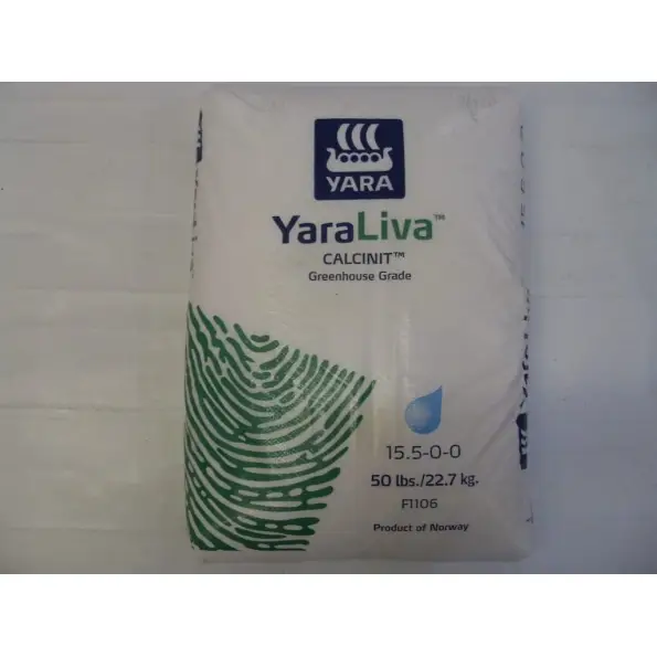 Calcium Nitrate 15.5-0-0 Fertilizer - 5 - 50 Lb