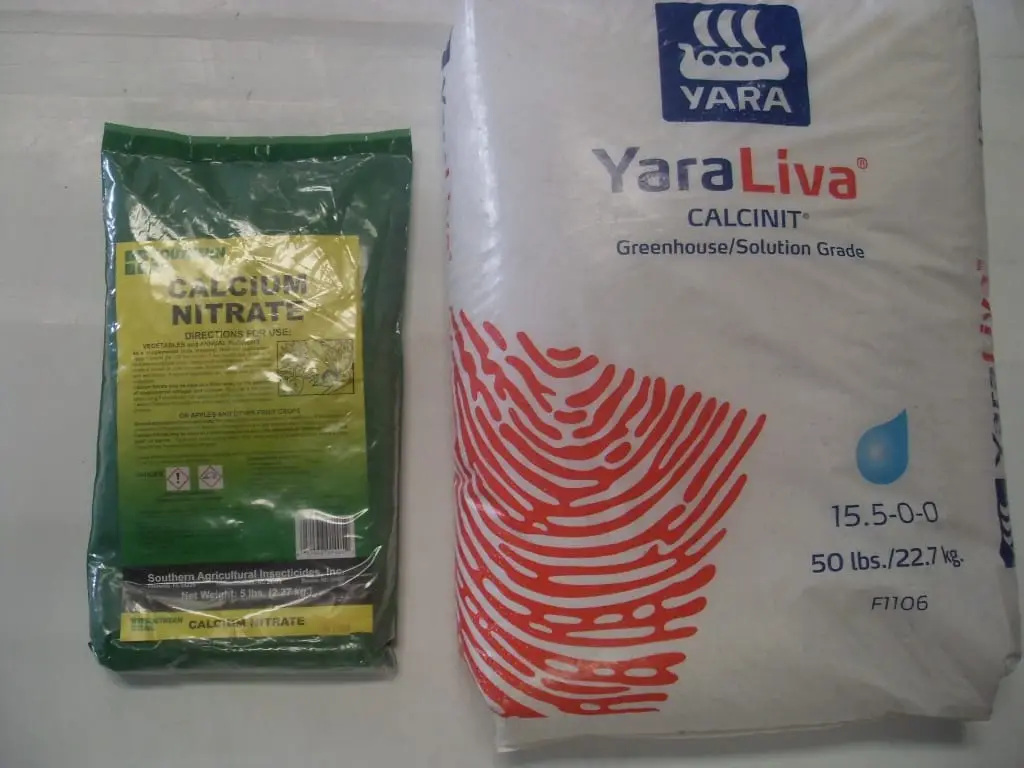 Calcium Nitrate 15.5-0-0 Fertilizer - 5 - 50 Lb Calcium Nitrate 15.5-0-0 Fertilizer - 5 - 50 Lb