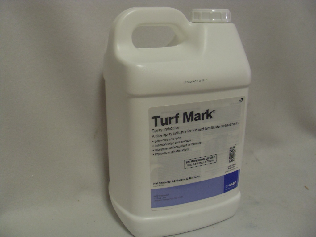 Turf Mark Spray Indicator Blue Colorant Dye - Qt - 2.5 Gallon