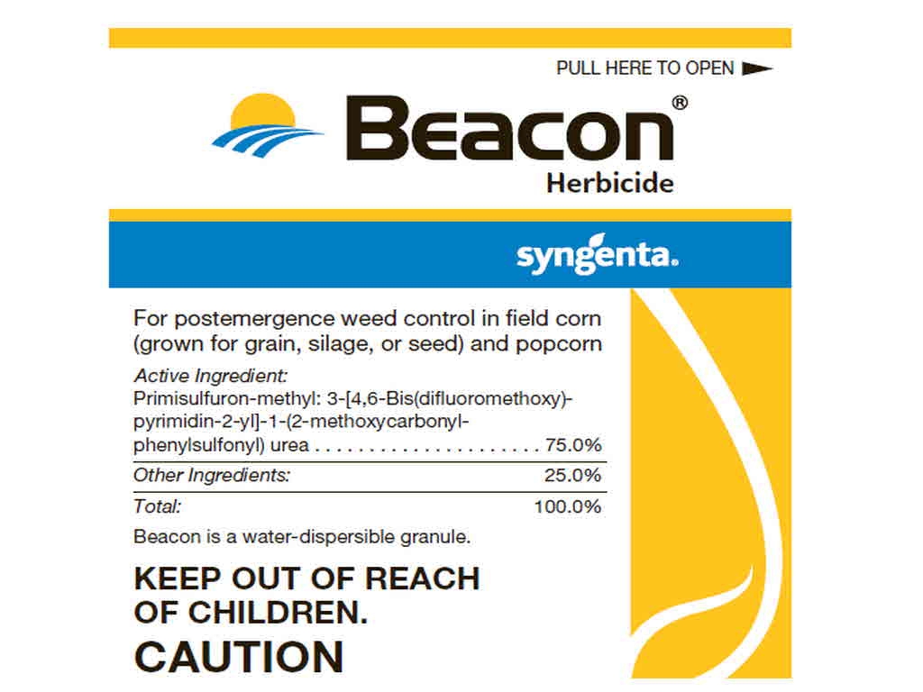 Beacon Herbicide for Corn Primisulfuron - 5 x 1.52 Oz