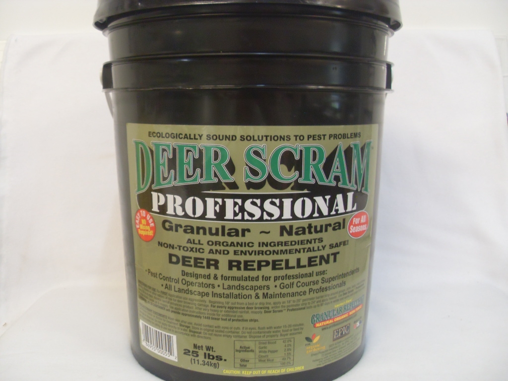 Deer Scram Professional Repellent - 25 Lb