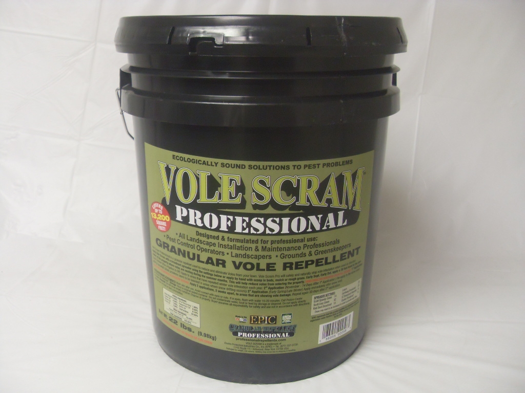 Vole Scram Professional Repellent - 22 Lbs