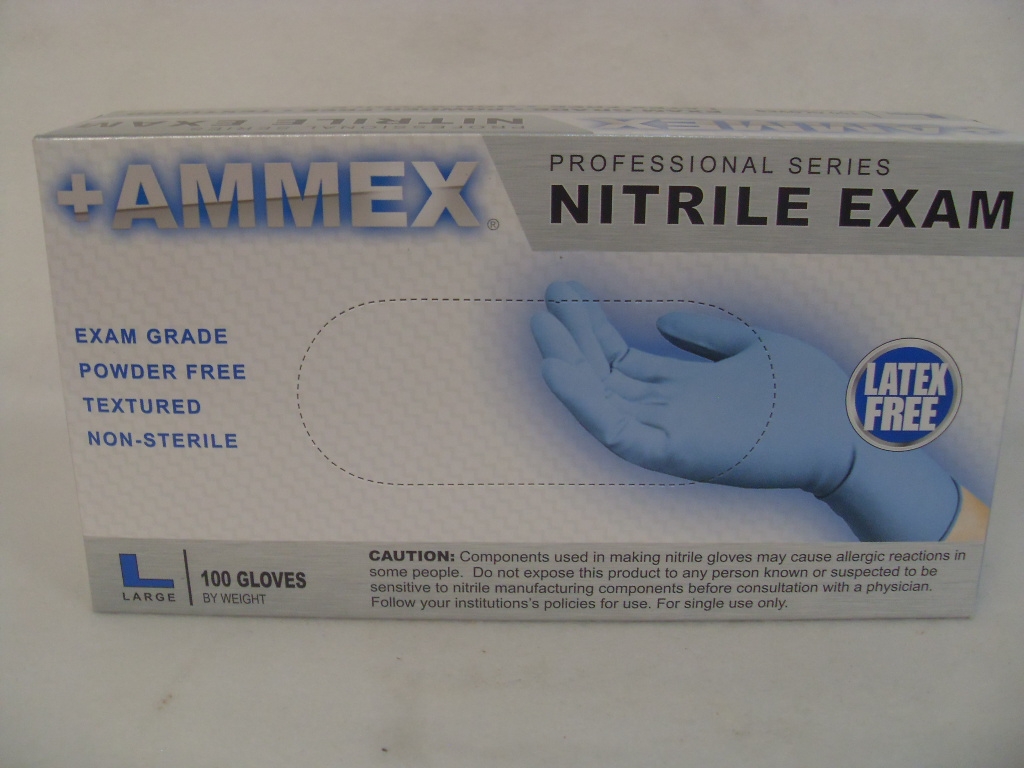 Nitrile Disposable Glove Exam Medical Grade - Box of 100